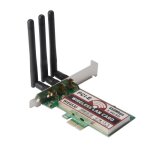 Xcsource carte wifi sans fil pci - e express 450mbps à antenne lan 3pcs pour windows 7 - 8 - 10 - xp ... Xcsource carte wifi sans fil pci - e express 450mbps à antenne lan 3pcs pour windows 7 - 8 - 10 - xp ...