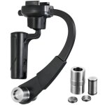 Xcsource mini cardan stabilisateur vido portatif noir pour camra gopro hero 2 3 4 3 + os247