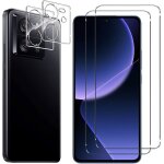 Compatible xiaomi 13t / xiaomi 13t pro - 4 films protections verre tremp� dont 2 pour �cran et 2 pour ...
