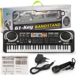 Clavier lectronique - xichao - 6106 - 61 touches - jouet musical - microphone inclus
