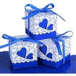 Xjydncg lot de 100 botes  drages en papier avec ruban pour bonbonnires cadeaux marque - places dcorations ...