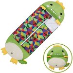 Xjydncg 137 * 50cm mignon sac de couchage enfant duvet enfant avec oreiller pour b�b� vert