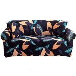 Xjydncg 3 place (190 - 230cm) housse de canap extensible - avec 2 taies - a023