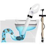 Xjydncg déboucheur de toilettes déboucheur de canalisation wc à haute pression avec baromètre avec 3 ... Xjydncg déboucheur de toilettes déboucheur de canalisation wc à haute pression avec baromètre avec 3 ...