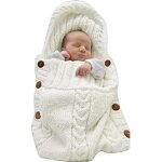 Xjydncg gigoteuse bb - nouveau - n - enveloppez la couverture demmaillotage en tricot - (0 - 6 mois) ...