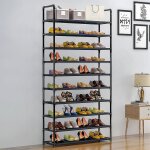 Xl porte - chaussures �tag�re � chaussures avec 10 niveaux de rangement 100 * 30 * 176cm armoire � chaussures ...