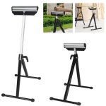 Xmtech 2x servantes datelier  rouleaux servantes  rouleau chevalet  roulettes support pliable 60 kg ...