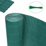 Xmtech canisse en pvc brise vue 90x500cm balcon clture brise - vent avec cerclage pour le jardin balcon ...