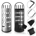 Serviteur de chemine - xmtech - 5 pices - acier inoxydable - design moderne - argent