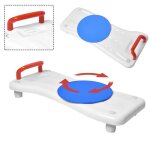 Xmtech sige et tagre de baignoire avec plateau tournant 360 surface antidrapant en plastique 75. ...