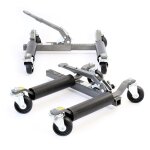 Xpotool jeu de 2x chariot manutention de v�hicule - 720 x 610 x 180 mm / capacit� de charge par cric ...