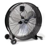 Wiltec ventilateur � tambour de sol 60cm 180w ventilateur sol c�ble 3 r�glage de vitesse brasseur refroidisseu ...