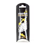 Xtenex paire de lacets pour chaussures de sport - autobloquants - 75 cm - blanc