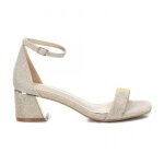 Xti - sandales  talon - dore - dore - 40 - chaussures femme