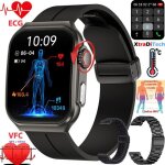 Xtraditech montre connect�e ecg ppg cardiofr�quencem�tre thermom�tre bo�tier alliage �cran amoled 204 ...