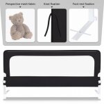 Xuanyu barri�re de lit pour b�b�s enfants et adults longueur de 175cm et hauteur de 70 cm pliable noir ...