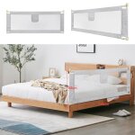 Xuanyu barriere de lit beber�glables en hauteur avec verrouillage enfant haute safety lavable en machine(145cm ...