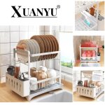 Xuanyu meuble a epices egoutoire vaisselle cuisine avec panier � couverts et plateau d�gouttement 36 ...