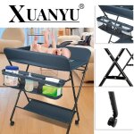 Xuanyu table à langer multifonctionnelle portable hauteur réglable table à langer avec baignoire pour ... Xuanyu table à langer multifonctionnelle portable hauteur réglable table à langer avec baignoire pour ...
