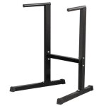 Yaheetech barres de traction haltre gym chaise romaine power tower sur pied barres dip parallles 84 ...