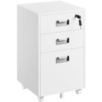 Yaheetech caisson de bureau mobile caisson de rangement avec 3 tiroirs armoire de bureau dossiers suspendus ... Yaheetech caisson de bureau mobile caisson de rangement avec 3 tiroirs armoire de bureau dossiers suspendus ...