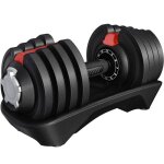 Yaheetech haltères musculation réglables 15kg - 18kg 12 en 1 avec base de rangement plaques de poids ... Yaheetech haltères musculation réglables 15kg - 18kg 12 en 1 avec base de rangement plaques de poids ...
