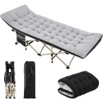 Yaheetech lit de camp pliable cadre en métal avec matelas pochette sac de transport cadre noir - coussin ... Yaheetech lit de camp pliable cadre en métal avec matelas pochette sac de transport cadre noir - coussin ...