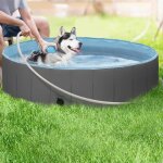 Yaheetech piscine pour chien pliable taille l baignoire bassin de baignade portable bain pour chien - ...