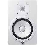 Yamaha hs8 dition blanche - enceinte de studio amplifie - bi - amplification 120w hautes performances ...