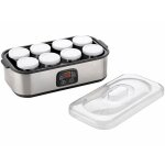 Yaourtire - rosenstein & sohne - jm - 300 - 30 w - 8 pots en verre - acier inoxydable