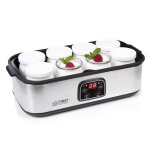 Yaourtire electrique 8 pots 190ml ecran lcd rglage de la temprature [30w 8 pots de 190 ml]