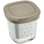 Yaourtire seb xf100001 - 6 pots avec gouttoir - compatible dlices et multi dlices