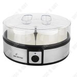 Yaourtire - td - grande capacit 126 l - contrle mcanique - 7 tasses - plastique abs