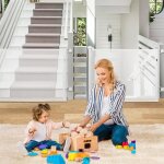 Yiyi. barri�re de s�curit� r�tractable pour b�b�s et chiens - 0 � 150 cm - barri�re de s�curit� extensible ...