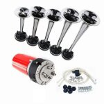 Yiyida klaxon 5 trompe dixie dukes of hazzard klaxon musica klaxon de musique de voiture rouge pour voitures ...