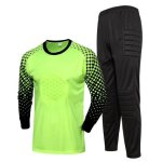 Ensemble de football enfant yizyif - maillots de gardien de but - 7 - 12 ans - vert - manches longues ...