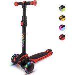 Yoleo trottinette pliable enfants avec roues lumineuses ledtrottinette 4 hauteurs rglables pour garons ...