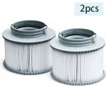 Yolistar 2 pcs pack de deux filtres pour spa cartouches filtrantes de remplacement pour jacuzzi gonflable ...