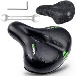 Youngdo selle velo confortable selle de v�lo ergonomique et imperm�able avec housse de pluie outil pour ...
