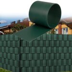 Yrhome 10 pieces de pvc rigide bandes de protection clture de protection grilles de protection clture ...