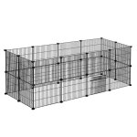 Yrhome enclos ext�rieur lapin chiot courir petits animaux enclos ext�rieur cage cage pour animaux de ...