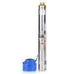 Yrhome pompe submersible en acier 750w pompe � eau immerg�e compatible sable avec c�ble de raccordement ...