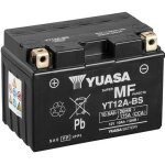 Yuasa agm yt12a - bs 10ah batteries moto 12v