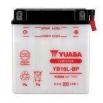 Yuasa - batterie moto 12v avec entretien sans pack acide yb10l - bp / yb10lbp