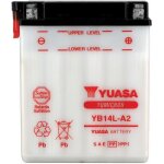 Yuasa - batterie moto 12v avec entretien sans pack acide yb14l - a2 / yb14la2