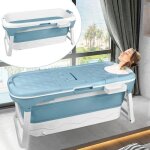 Yuenfong baignoire pliable pour adulte xl 128 x 62 x 53 cm baignoire portable avec couvercle amovible ... Yuenfong baignoire pliable pour adulte xl 128 x 62 x 53 cm baignoire portable avec couvercle amovible ...