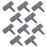 Bordure de jardin - yuenfong - 10 m - plastique de pierre - anthracite - r�sistante aux intemp�ries