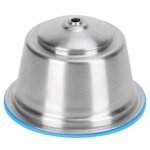 Yuh tasse filtrante rechargeable en acier inoxydable compatible avec le set de capsules de caf dolce ...