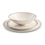 Yumi beige - service de vaisselle 18 pi�ces