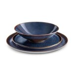 Yumi bleu - service de vaisselle 18 pi�ces